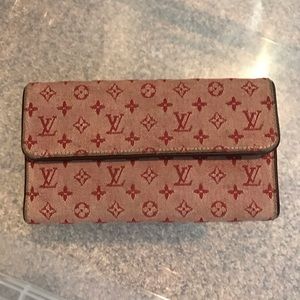 Authenticated Louis Vuitton tri-fold wallet